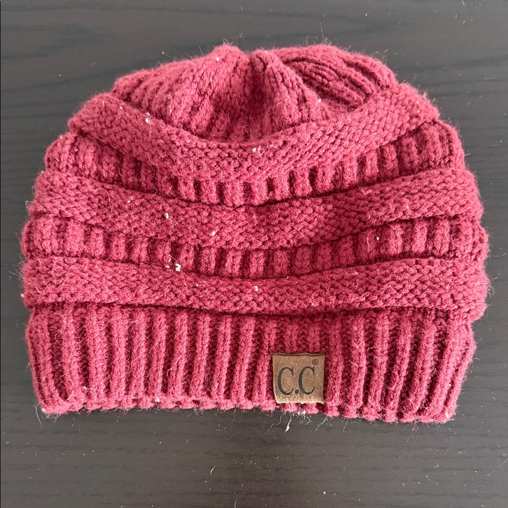 C.C Maroon Beanie